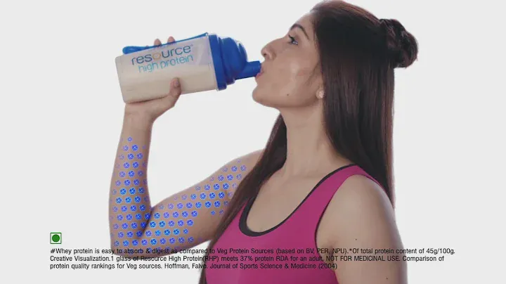 Nestlé RESOURCE HIGH PROTEIN gives you Higher Protein Mileage