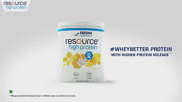 Get Higher Protein Mileage with Nestle RESOURCE HIGH PROTEIN