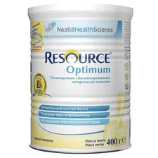 Resource Optimum (Nestle) сухая протеиновая смесь для энтерального и зондового питания, 400 гр, вкус ваниль