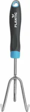 Культиватор ручной Plantic Light Optimum 26261-01, 3 зубца из нержавеющей стали, петля на рукоятке, паз на рукоятке