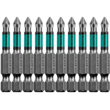 Optimum Line Биты, PH1, 50 мм, тип хвостовика E 1/4", 10 шт в блистере, KRAFTOOL (арт. 26122-1-50-10)