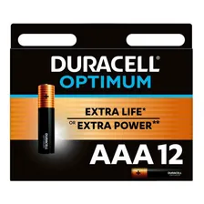 Батарейки Duracell Optimum ААА 12 шт