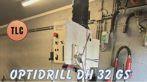 Optimum Optidrill DH 32 GS Geared Head Drill Press Säulenbohrmaschine Pelarborr