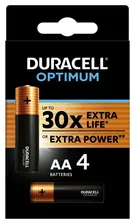 Батарейки (элемент питания ) 5014061 АА алкалиновые 1,5v 4 шт. LR6-4BL Optimum Б0056020 Duracell